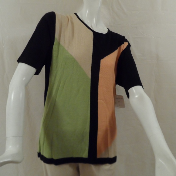 MARCONA SWEATER  MERINO/ACRYLIQUE  ITALY NWT - Picture 2 of 2